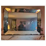 Large Unique Framed Wall Mirror