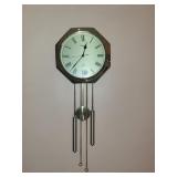Citizens Wall Clock and 4 metal wall hangings