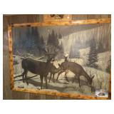 Large deer picture - Approximately 48'x68ï¿½ - t