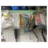 Various new hardware, nails, nuts, etc.