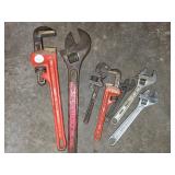 Pipe Wrench, Crescent Wrenches