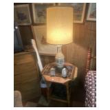 Lamp table and ugly lamp