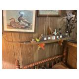 Miniature display old boat