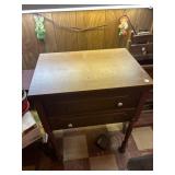 Sewing Machine in wooden cabinet