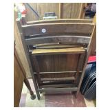 Early folding chairs