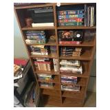 Wooden shelf with VHS TAPES : Andy Griffith, D