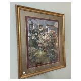 33x40 framed Garden print