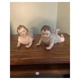 Pair of piano babies