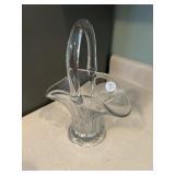 Large glass basket