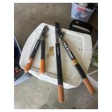 Two sets Fiskars Pruners