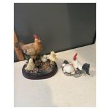Small Chicken figurines