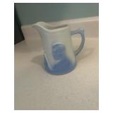 Lincoln 5' tall pottery pitcher