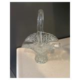 Large glass basket