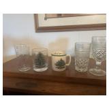 Box glassware.  Appears to be 6 of every glass