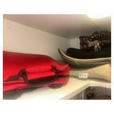 Travel bag placemats back rest