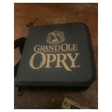 Box of collectibles: DVDï¿½s, Country CDï¿½s, candle