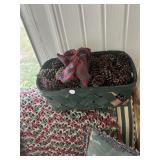 Basket full of pinecones