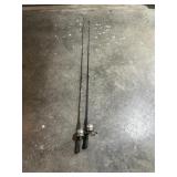 2 Zebco 33 Classics with rods