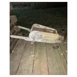 Decorative wheelbarrow planter