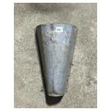 Galvanized wall hanging