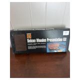 Hoppeï¿½s Gun cleaning kit in wooden box