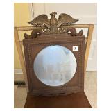 Cast framed Eagle mirror Sexton USA 1969
