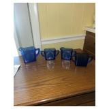 Cobalt blue Depression cream & Sugars