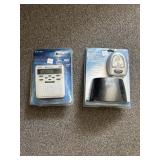 Wireless digital rain gauge and Midland weather