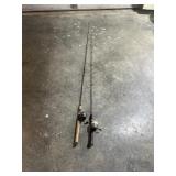 2 Zebco reels with rods