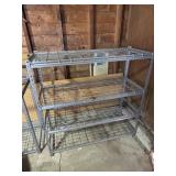 4 Tier Metal shelving unit