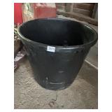 Black plastic containers