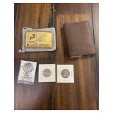 Safe driver belt buckle, new wallet, Indy 500