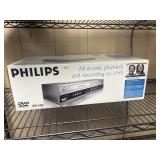 Philips DVD ï¿½ VHS all in one playback and