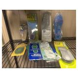 Box of Halloween decorations