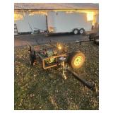 5 x 8 steel utility trailer with two new tires