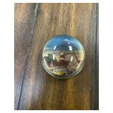 Vintage 'Santa Claus Land' Indiana paperweight