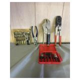 Wrenches, plyers, craftsman torx bit set,