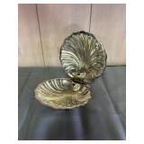 Silver Plate Shell crumb catcher