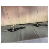 Two fold up rod & reels:  Fishing Machine and