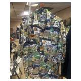 Vintage Notre Dame Button-Up Football Shirt from