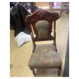 Carved Parlor Chair