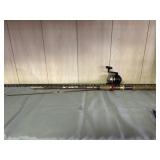 Garcia pole with Zebco Omega 154 Reel, 6ï¿½ Zebco