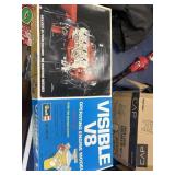 Visible V8 Operating Engine Model in original