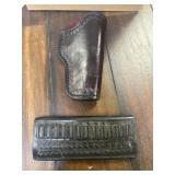 Holster and 12-bullet carry case