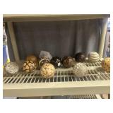 Box of 12 decorator balls - retail $9.99 each