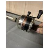 Zebco OMEGA 191 Reel and Zebco fiberglass Pole