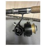 Zebco Spin 830 Reel and pole