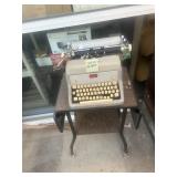 Royal Typewriter & Stand