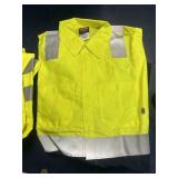 Red Kap Hi- Visable Work Shirts - 2 XL and 2 L