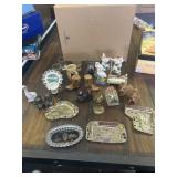 Souvenirs - salt & pepper, ash trays, etc